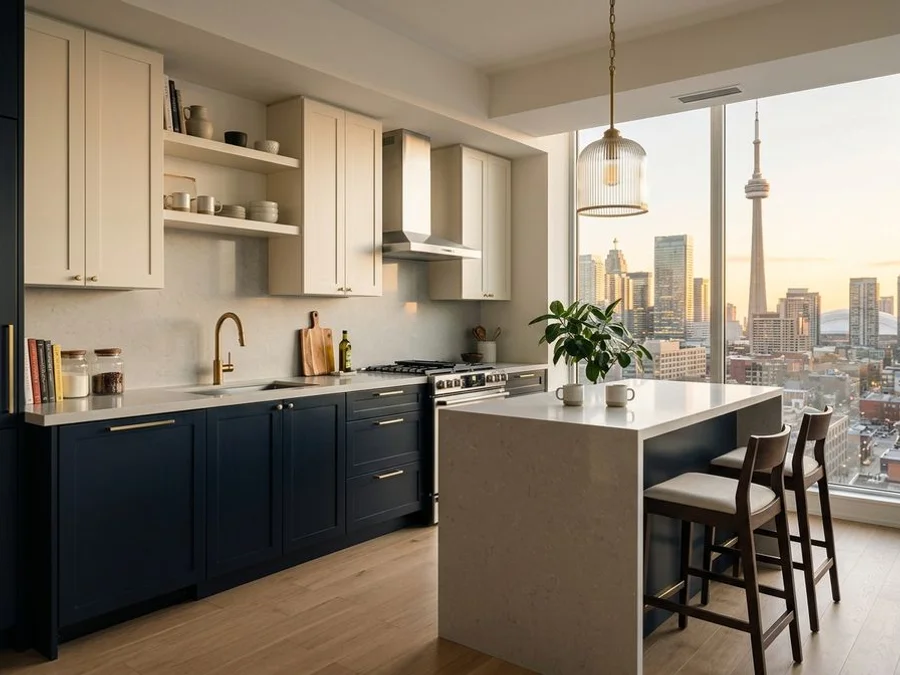Condo Kitchen Renovation project example 2